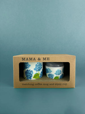 Hydrangea Mama & Me Cup Set