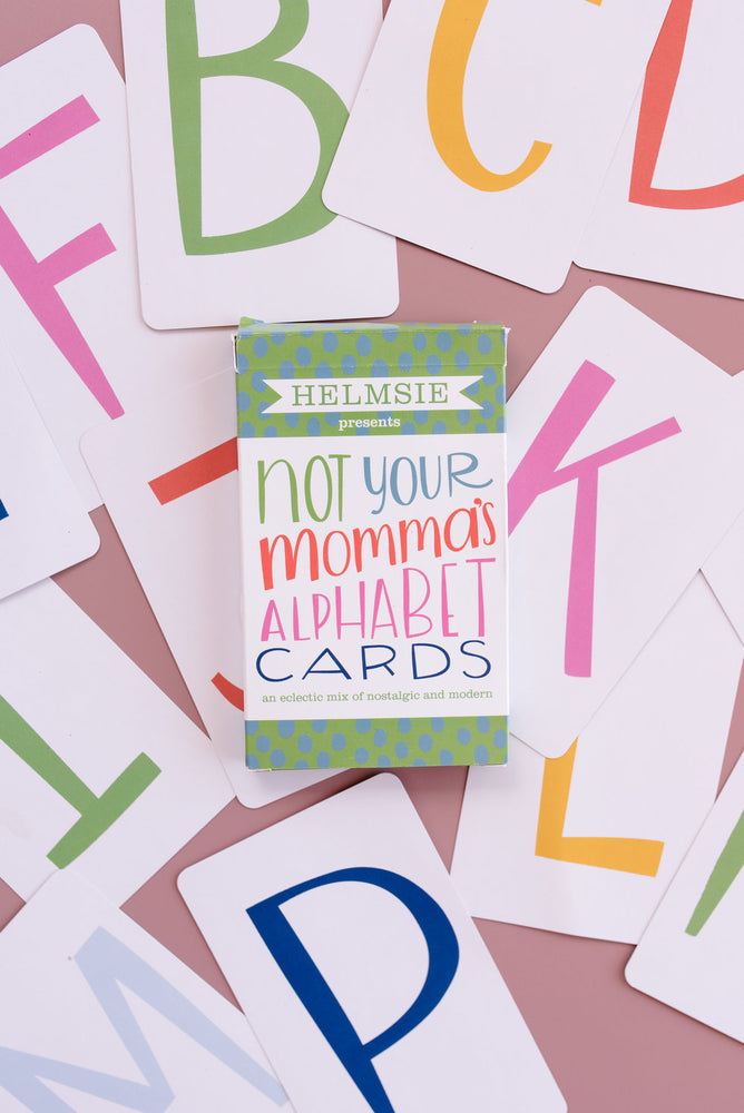 Not Your Momma's Alphabet Cards