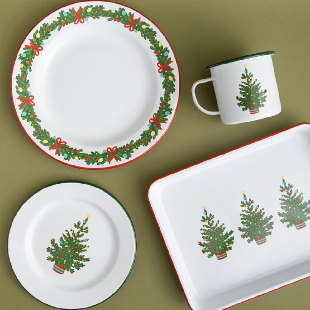 Crow Canyon & Helmsie Enamelware Christmas Collection