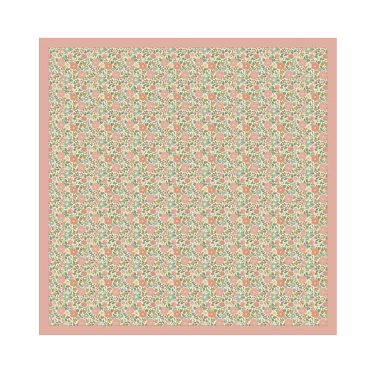 Lucie Floral Cotton Muslin Blanket
