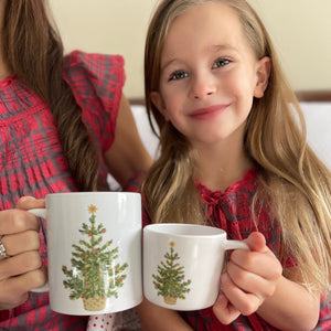 Christmas Tree Two of a Kind Cup Set