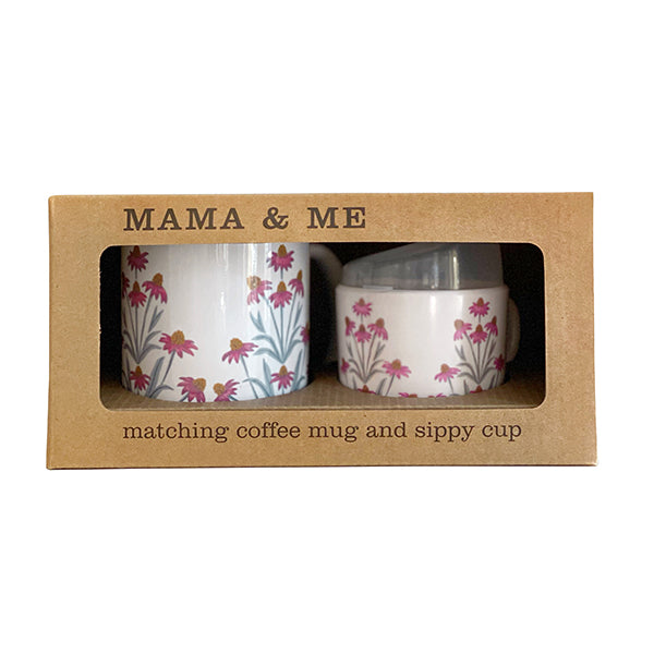 
                
                    Load image into Gallery viewer, Coneflower Mama &amp;amp; Me Cup Set
                
            