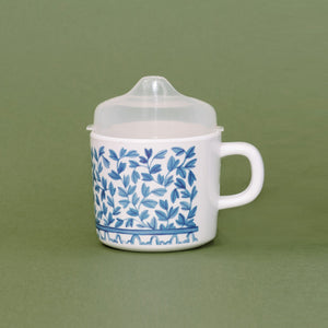 
                
                    Load image into Gallery viewer, Blue and White Sippy Cup
                
            
