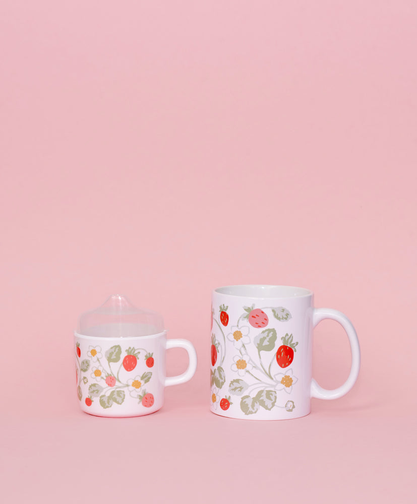 Strawberry Mama & Me Cup Set