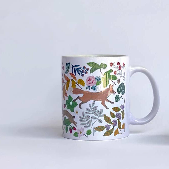 
                
                    Load image into Gallery viewer, Woodland Ceramic Mug
                
            