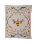 Helmsie x Creative Co-Op Knit Bee Blanket