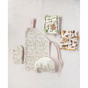 
                
                    Load image into Gallery viewer, Jaguar Baking Set for Children: Apron, Chef&amp;#39;s Hat and Oven Mit
                
            